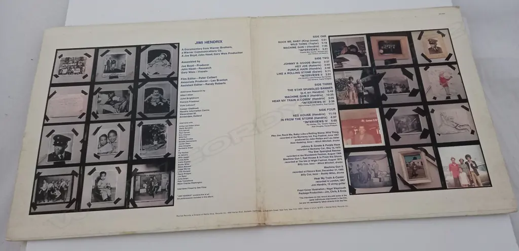Jimi Hendrix, Sound Track Recordings From The Film "Jimi Hendrix", (Double Album) Image 1++